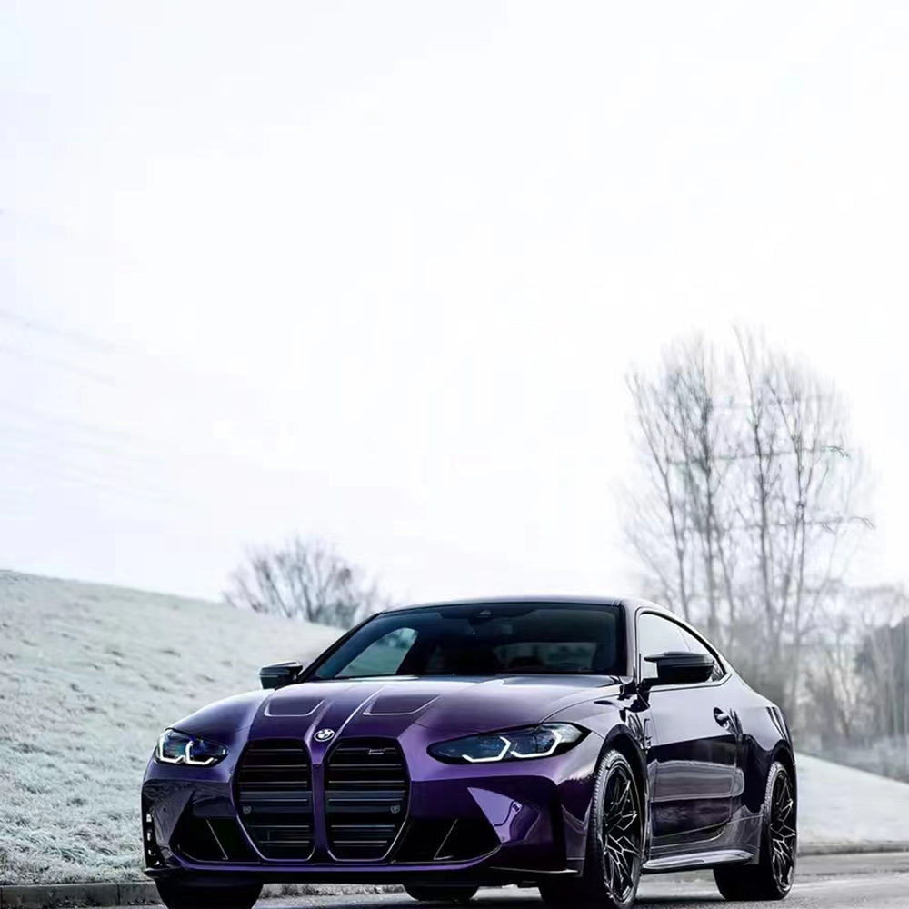 Ghost Midnight Purple Vinyl Wrap